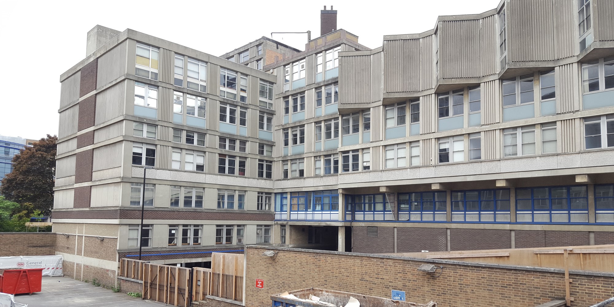 image of Ram Quarters, showing the Grade I listed buildings